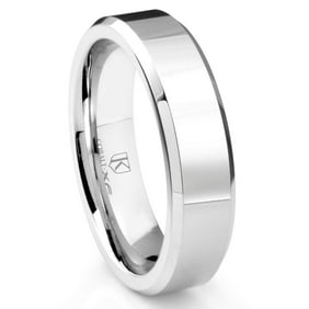 10.25 Hand Engraved Mens 935 Sterling Silver 6mm Wide Wedding Band Ring Comfort Fit No Tarnish